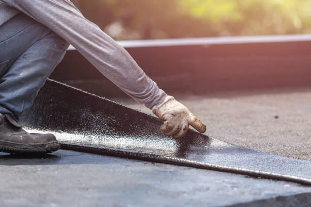 Professional Waterproofing technician working in Springfield, NJ
